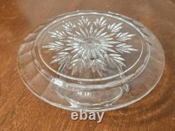 Marquis by Waterford Crystal 4 in 1 CASEY Medium Cake Plate Stand Punch Bowl