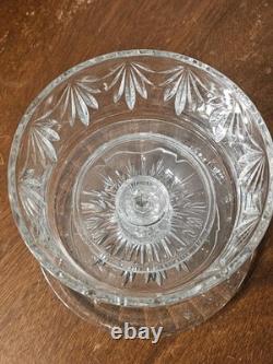 Marquis by Waterford Crystal 4 in 1 CASEY Medium Cake Plate Stand Punch Bowl