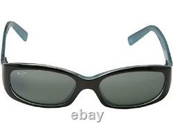 Maui Jim PUNCHBOWL Polarized Sunglasses Black-Blue/Gray 219-03 Display