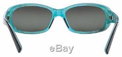 Maui Jim Punchbowl Sunglasses 219-03 Black with Blue Neutral Grey Polarized