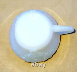 Milk Glass Punch Bowl, 11-Cups, Ladle. Vase, Fire-King Mug, Anchor Mug, Globe