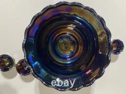 Mosser Amethyst Carnival Mini Punch Set Cherry & Cable Pattern