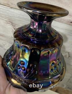 Mosser Amethyst Carnival Mini Punch Set Cherry & Cable Pattern