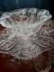 NEW Vintage LE SMITH Pinwheel Glass Punch Bowl, 12 Cups & Ladle BOXED! Db