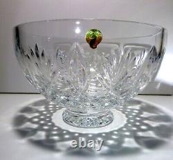 NEW Waterford Crystal Footed Centerpiece Punch Bowl 10 Made in IRELAND NIB