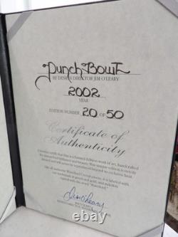 NIBWaterford Crystal Master Cutter Pedestal Punch Bowl #20/50Signed$2,750