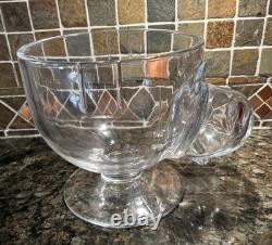 National Lampoon's Christmas Vacation Marty Moose Glass Punch Bowl RARE