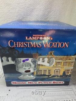 National lampoons Moose mug Glass Punch Bowl
