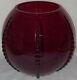 New Martinsville RADIANCE RED 9 PUNCH BOWL