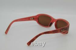 New Maui Jim Punchbowl MJ219 12 Tortoise Pink Polarized Made in Italy Sunglasses