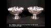 Pair Sheffield Victorian Silver Plate Punch Bowls Plated