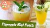 Pineapple Mint Punch Refreshing Mocktail Recipe Chef Girish Flavors Of South India