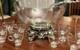 Pitman-Dreitzer 1545 Colony 27 Piece Silver Elegance Punch Bowl Set c1960s USA
