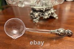 Pitman-Dreitzer 1545 Colony 27 Piece Silver Elegance Punch Bowl Set c1960s USA