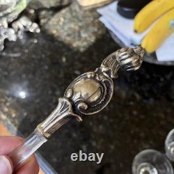 Pitman-Dreitzer Colony 14 Piece Silver Elegance Punch Bowl, Ladle, 12 Cups 60's