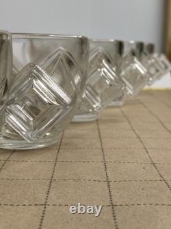 Pitman Dreitzer Lancaster Colony Diamond Glass Heavy Punch Bowl MCM 11