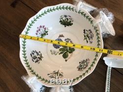 Portmeirion Botanic Garden Punch Bowl Set & Sugar Bowl Creamer