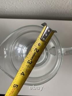 Princess House Punch Bowl Set 6 Glasses & Pitcher Romania Floral Design Vintage