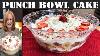 Punch Bowl Cake Recipe A Scrumptious Dessert Recipe