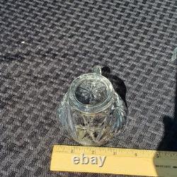 Punch Bowl Stand 12 Cups Vintage Anchor Hocking EAPC Star of David