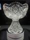 Punch Bowl & Stand Base Antique American Brilliant period Cut Glass Crystal 1908