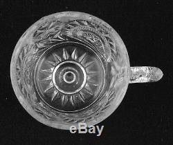 Punch Bowl US Glass Slewed Horseshoe/Radiant Daisy 18 Cups (Large Bowl 16 1/2)
