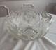 RARE Antique McKee Aztec Punch Bowl /1904 Pres Cut Glass/Large