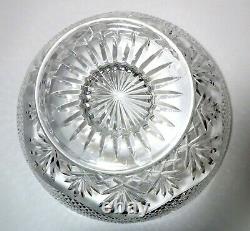 RARE House of Waterford Crystal CASCADE (2004) Centerpiece Punch Bowl 12