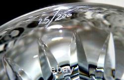 RARE House of Waterford Crystal CASCADE (2004) Centerpiece Punch Bowl 12