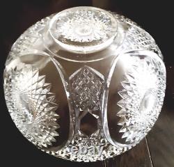 RARE U. S. Glass EAPG XL Punch Bowl 15pc Set c1900's USA