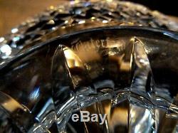 RARE Waterford Crystal MASTER CUTTER Footed Punch Bowl 8 7/8 Made in IRELAND