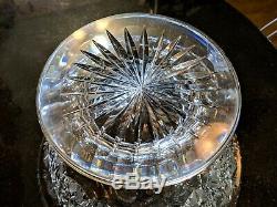 Rare And Incredible Antique Cut Glass Punch Bowl
