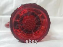 Rare Cambridge Wild Rose Ruby Carmen Red Glass Punch Cups Set of 10