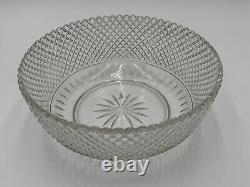 Rare Pairpoint ABP Cut Glass Strawberry Diamond Punch Bowl