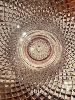Rare VTG LE Smith Pink Pineapple Butt Punch Bowl Large GORGEOUS