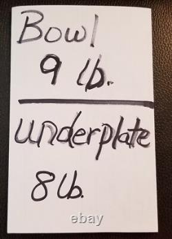 Rare Vintage Antique Oleander Red Ruby Indiana Glass Punch Bowl & Underplate