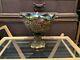 Rare Vintage Authentic Sign Northwood Grape & Cable Carnival Glass Punch Bowl Nr