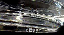 Rare Waterford Crystal Master Cutter 2 Piece Pedestal Punch Bowl Ireland