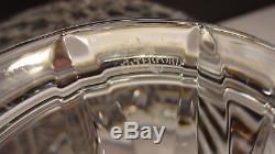Rare Waterford Crystal Master Cutter Large Footed Punch Bowl Made In Ireland