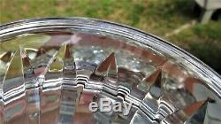 Raremassive Pedestal Punch Bowl Signed Jim O'leary Waterford 12lb's