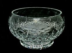 Rogaska Gallia Crystal 10 Punch Bowl Good Condition