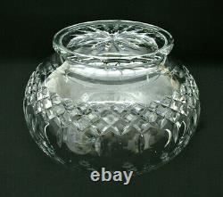 Rogaska Gallia Crystal 10 Punch Bowl Good Condition