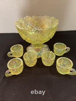 Rosso Mini Uranium Punch Bowl Set