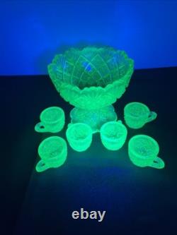 Rosso Mini Uranium Punch Bowl Set