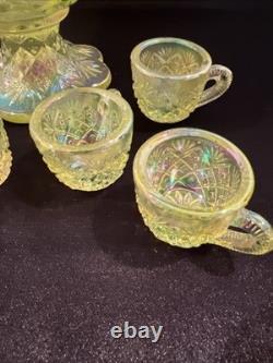 Rosso Mini Uranium Punch Bowl Set