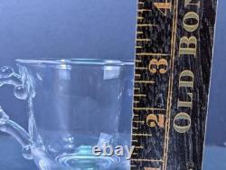 SET OF 19 Imperial Candlewick Family Punch Bowl Cups Crystal Glass