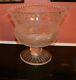 STUNNING Edinburgh Crystal THISTLE PUNCH BOWL SUPER RARE