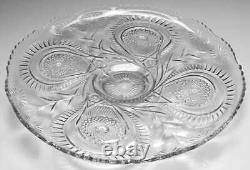 Smith Glass Pinwheel & Stars Punch Bowl Underplate 3951908