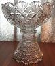 Spectacular American Brilliant Cut Glass (abcg) Punch Bowl With Base