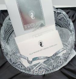 Stunning Designers Gallery Waterford Crystal Wedding Punch Bowl W Box and Papers